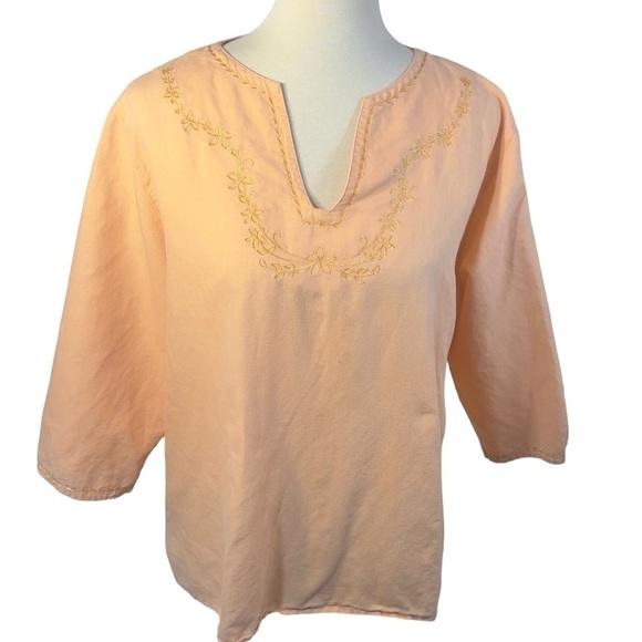 Eddie Bauer Tops - Eddie Bauer 3/4 Sleeve Top XL